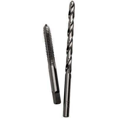 Century Drill & Tool 1/4-20 National Coarse Carbon Steel Tap-Plug  and #7 Wire Gauge Drill Bit