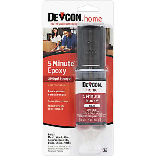 Devcon 1 Oz. 5 Minute Epoxy Syringe
